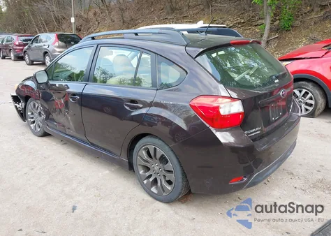 2013 Subaru Impreza 2.0I Sport Premium from USA, damaged, VIN JF1GPAL65D2806660